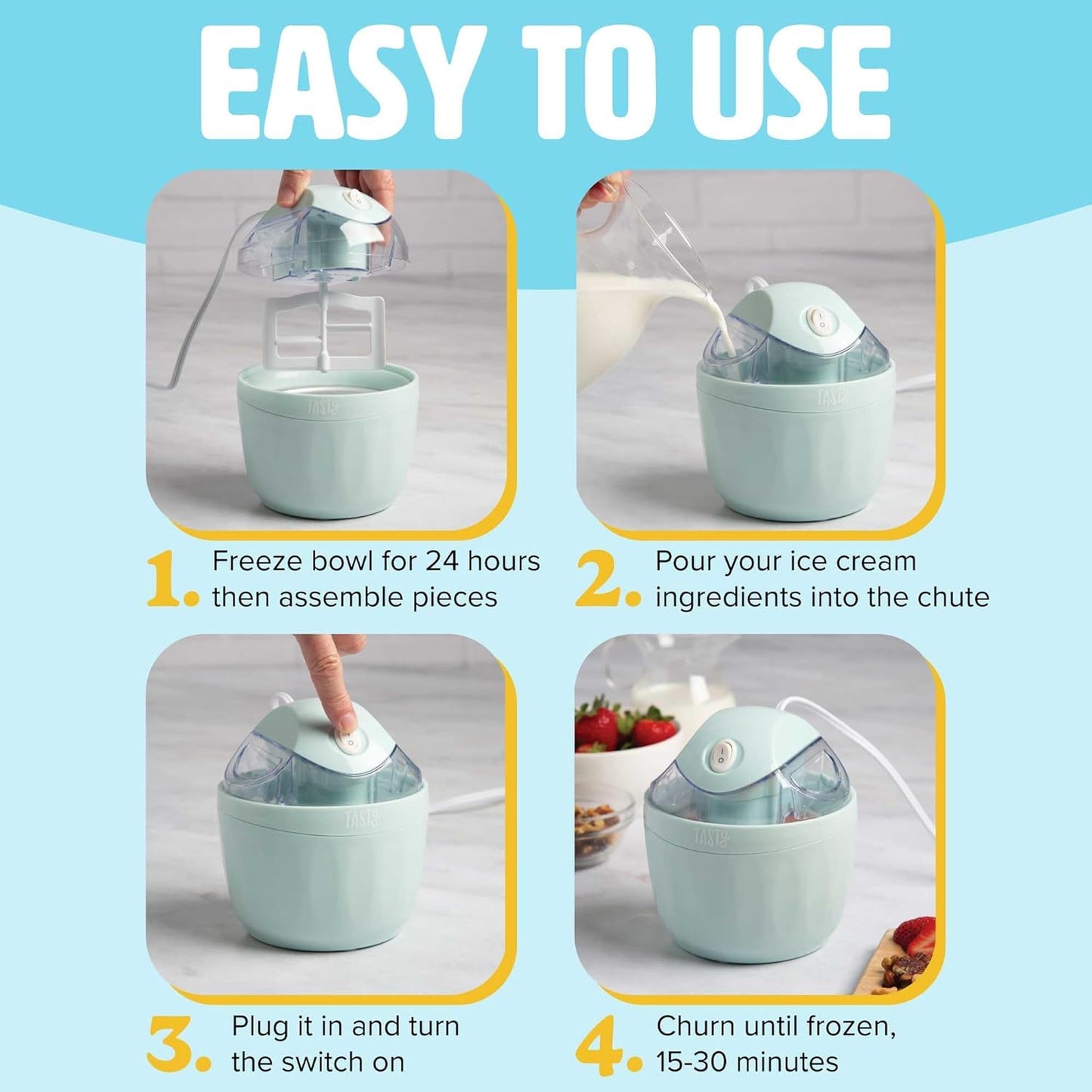 Renlyte™ Mini Ice Cream Maker